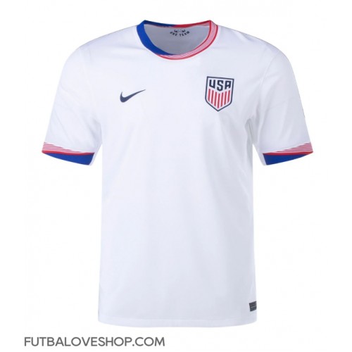 Dres Spojené Štáty Domáci Copa America 2024 Krátky Rukáv